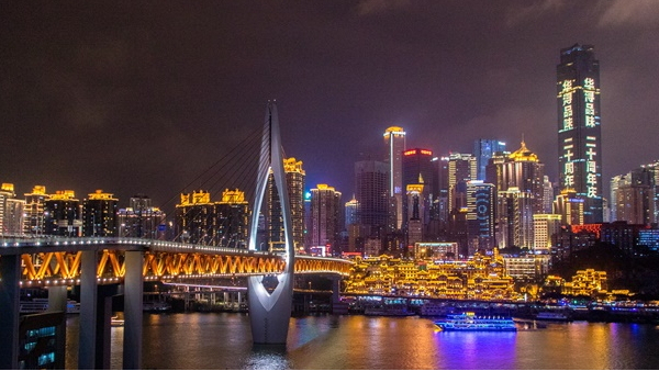 城市夜景燈光亮化是城市風景線組成部分