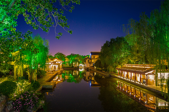 公園景區樹木亮化