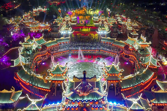 游客抱怨“晚上太黑”？亮化工程讓景區夜晚“有看頭”！