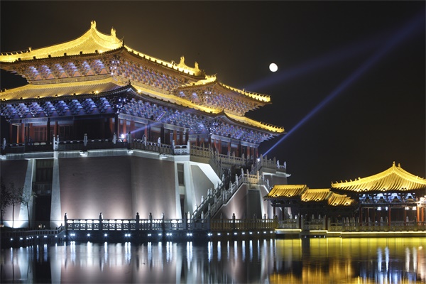 古建筑燈光亮化展現古建筑的藝術性