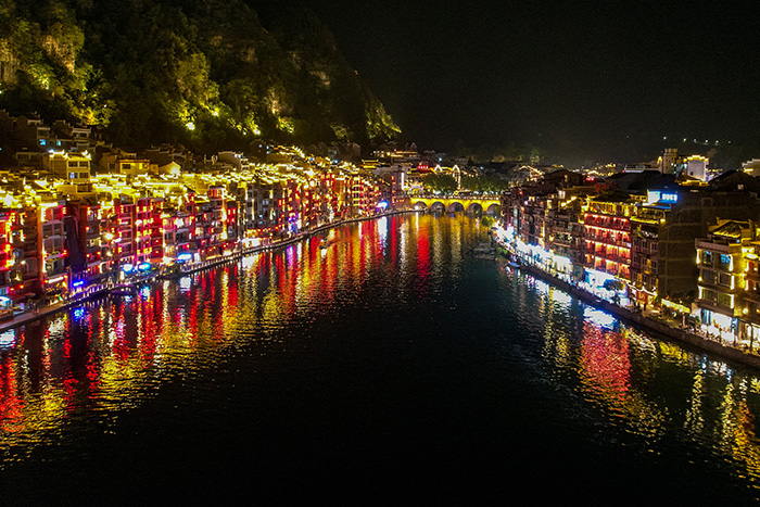 景區古建筑外墻亮化