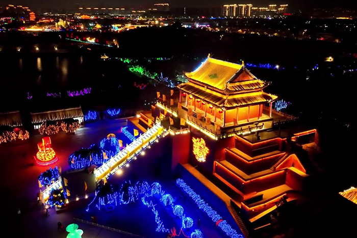 景區古建筑外墻亮化
