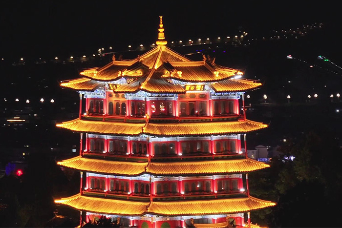 景區古建筑外墻亮化工程