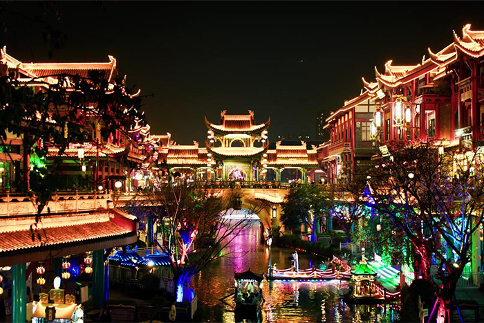 景區夜游燈光亮化工程