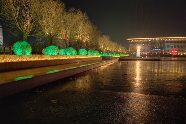 公園夜景照明設計應符合哪些要求？