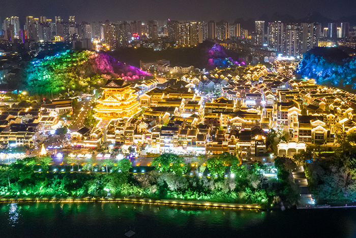 低成本的景區(qū)燈光亮化，一樣有人氣！