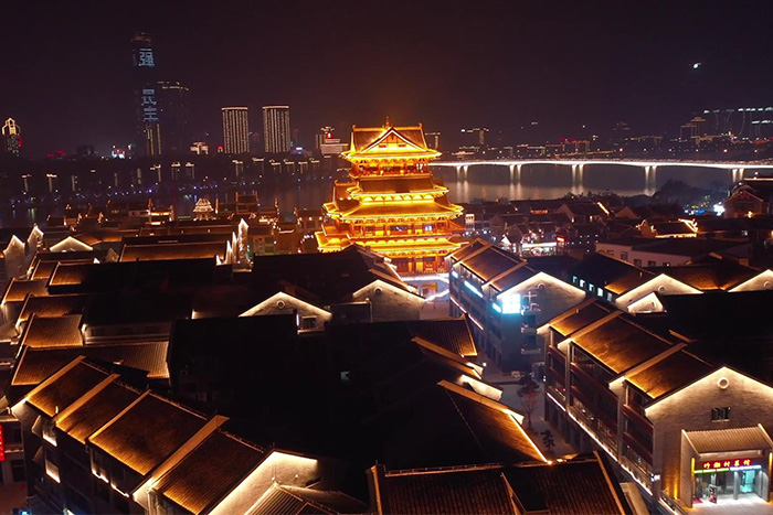 景區古建筑外墻亮化