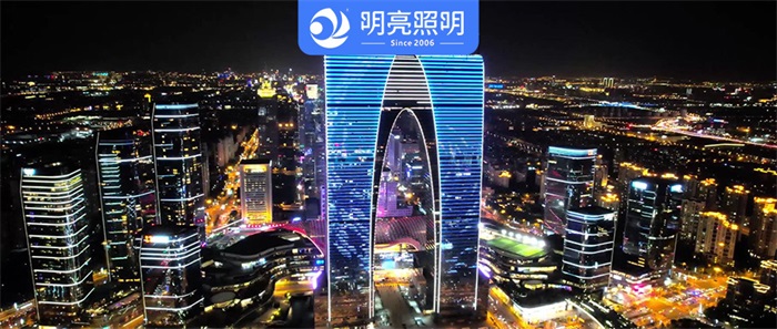 寫(xiě)字樓外墻亮化竟然有這樣的提升企業(yè)品牌效益？