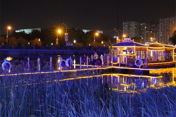 公園夜景亮化設計要營造溫馨明亮的氛圍
