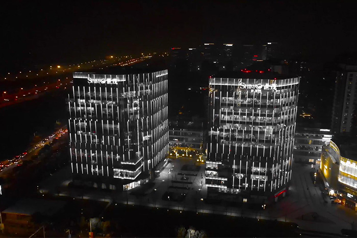 神秘亮化方案，讓寫字樓夜晚不再平庸！