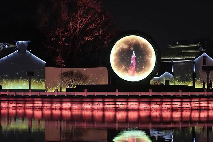 刷屏般"沉浸式景區"怎么來的？3D全息投影讓你輕松截流游客！