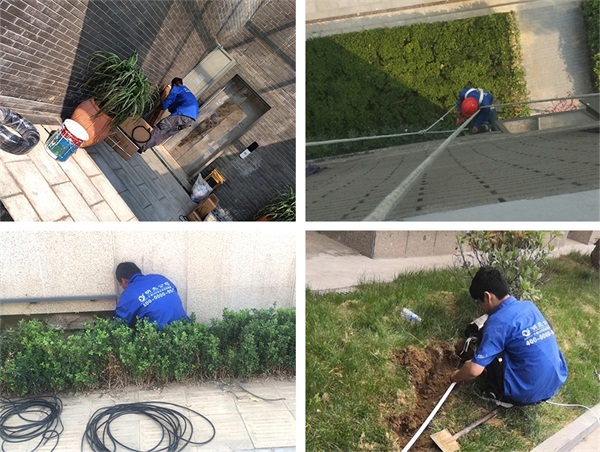 百泉景區亮化施工