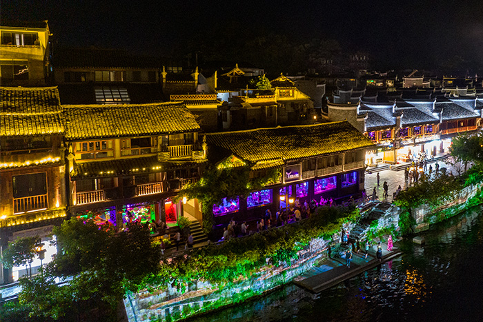 景區古建筑外墻亮化