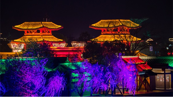 景區夜游照明設計成為文旅新時尚元素